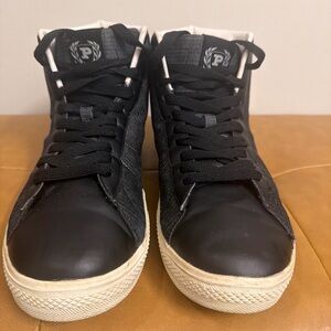 Phat Farm Black and White Casual Sneakers